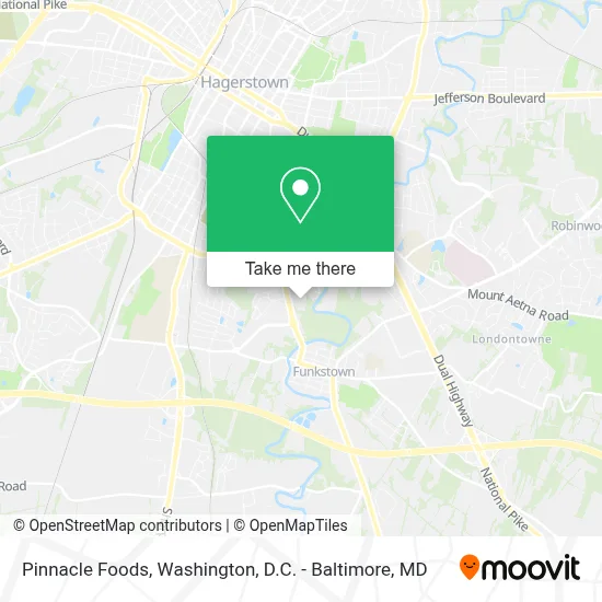 Pinnacle Foods map