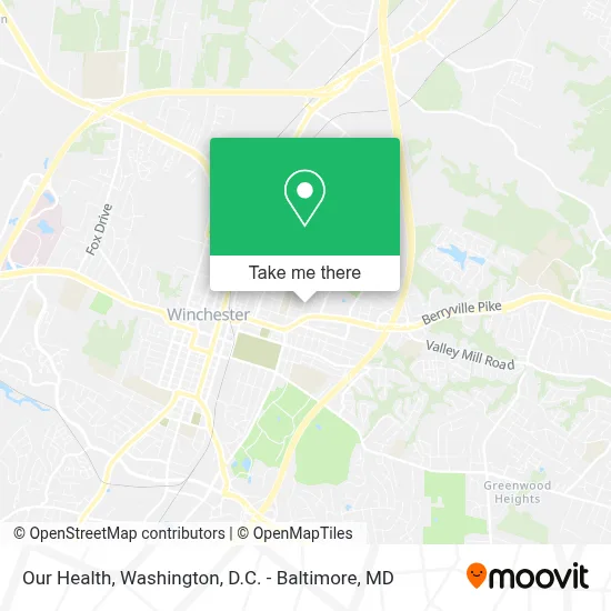 Our Health map