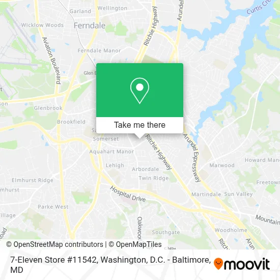 7-Eleven Store #11542 map