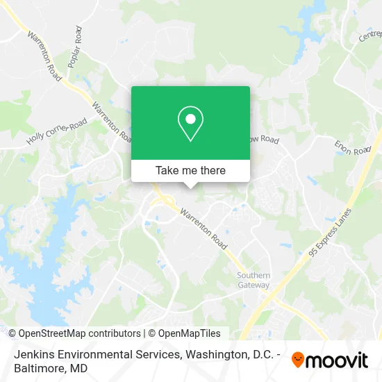 Jenkins Environmental Services map