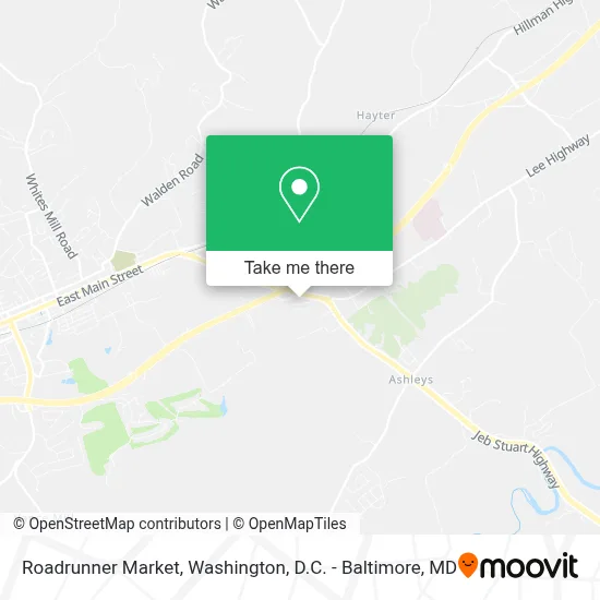 Roadrunner Market map