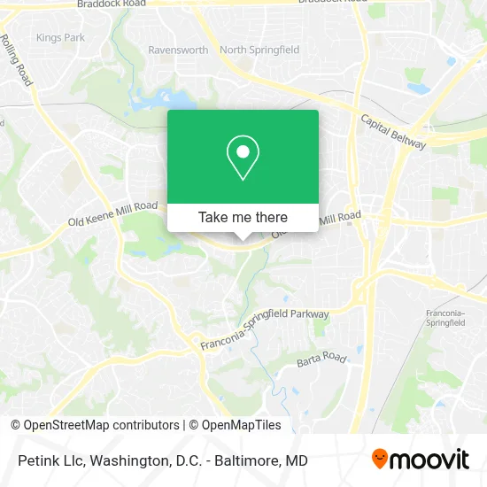 Petink Llc map