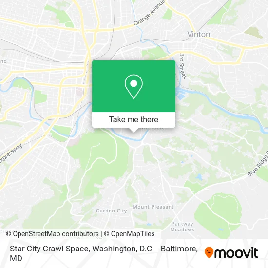 Star City Crawl Space map