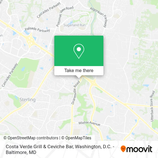 Costa Verde Grill & Ceviche Bar map