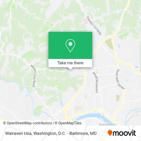 Walraven Usa map