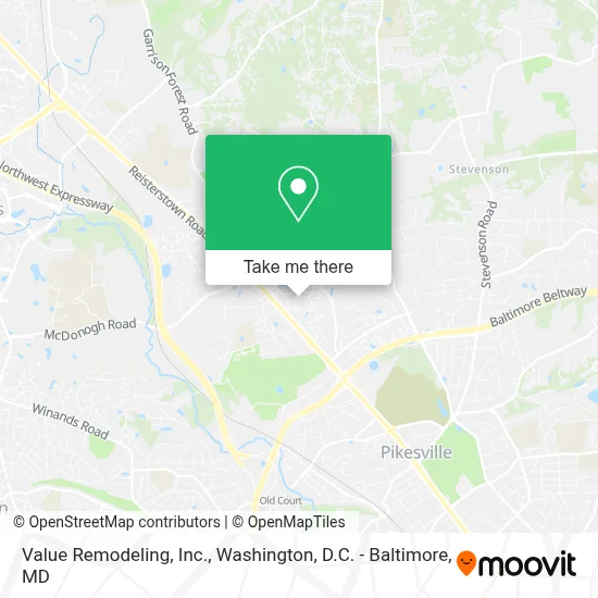 Value Remodeling, Inc. map