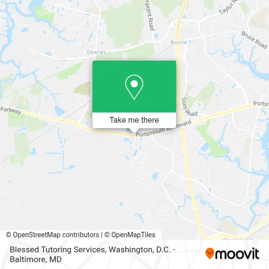 Blessed Tutoring Services map