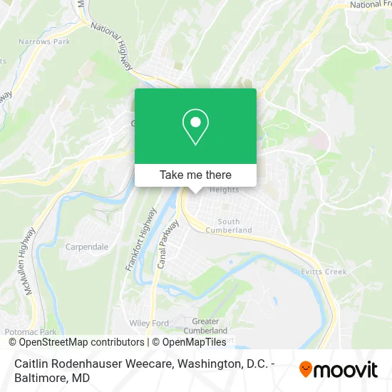 Caitlin Rodenhauser Weecare map
