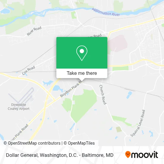 Dollar General map