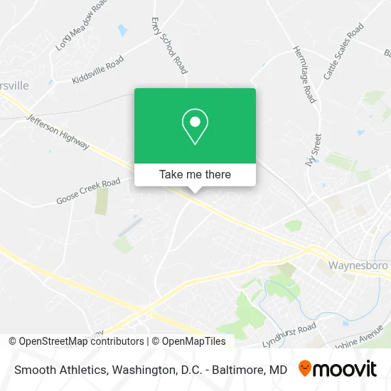 Smooth Athletics map