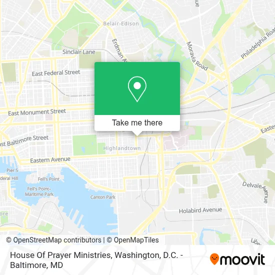 House Of Prayer Ministries map