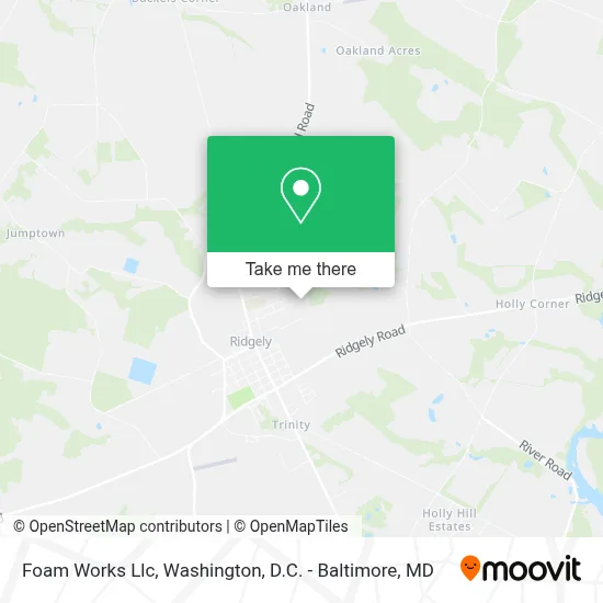 Foam Works Llc map