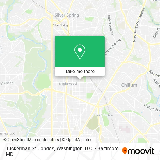 Tuckerman St Condos map