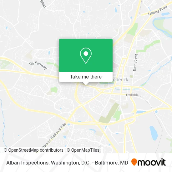 Alban Inspections map