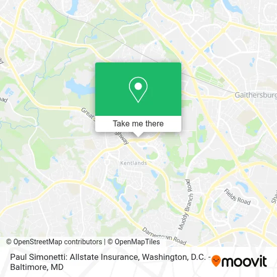 Paul Simonetti: Allstate Insurance map