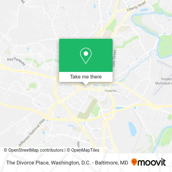 The Divorce Place map