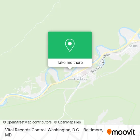 Vital Records Control map