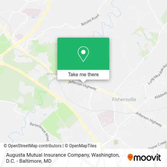 Augusta Mutual Insurance Company map