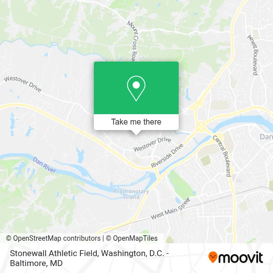 Stonewall Athletic Field map