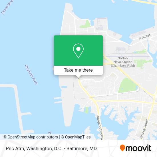 Pnc Atm map