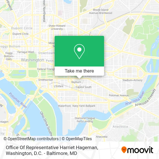 Office Of Representative Harriet Hageman map