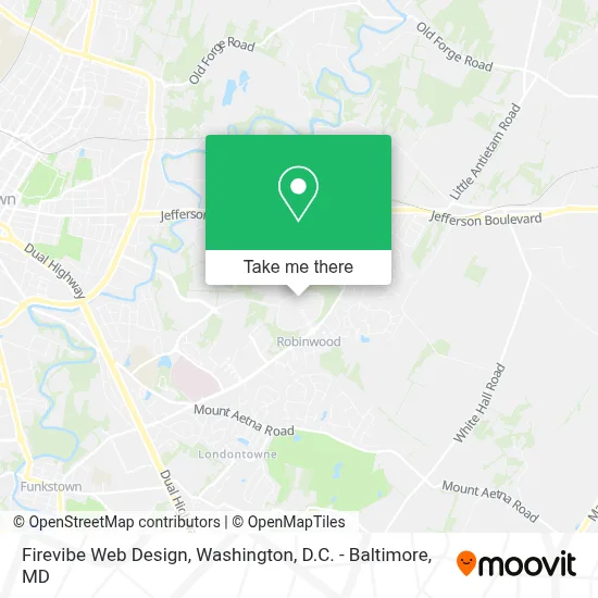 Firevibe Web Design map
