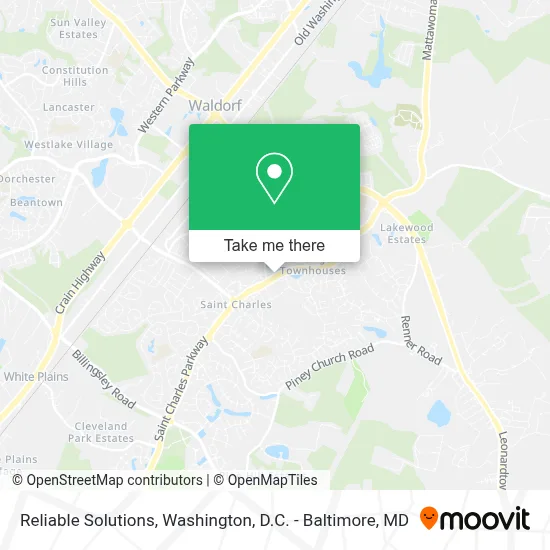 Reliable Solutions map