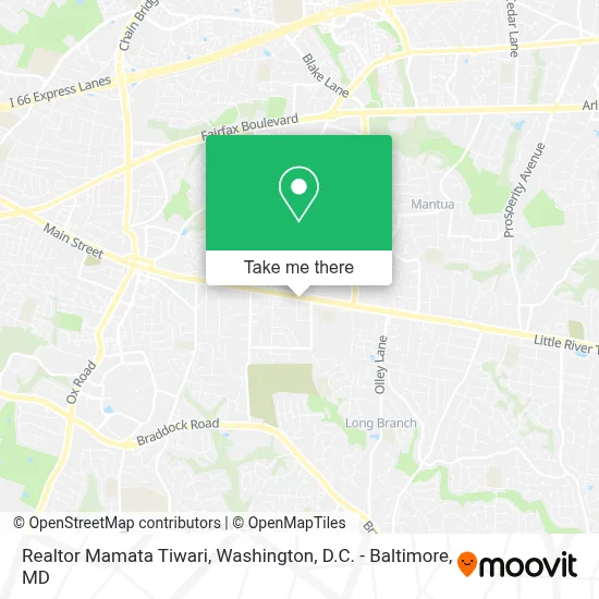 Realtor Mamata Tiwari map