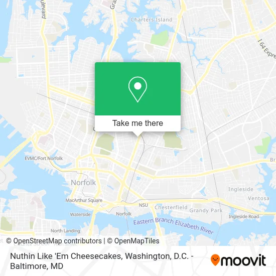 Nuthin Like 'Em Cheesecakes map