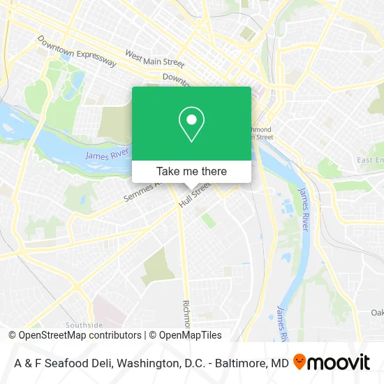 A & F Seafood Deli map