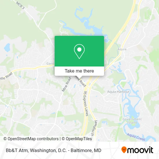 Bb&T Atm map
