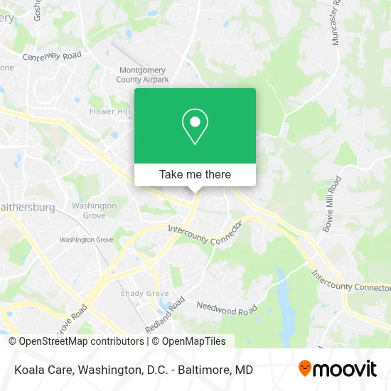 Koala Care map