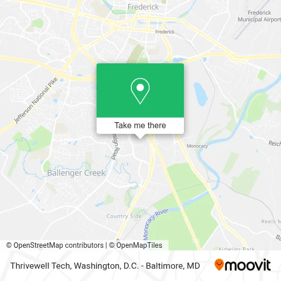 Thrivewell Tech map