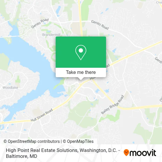 High Point Real Estate Solutions map