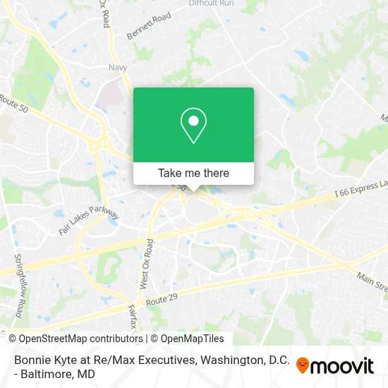 Bonnie Kyte at Re / Max Executives map