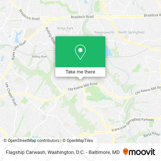 Flagship Carwash map