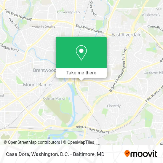 Casa Dora map