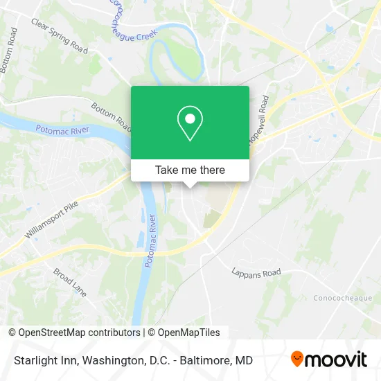Starlight Inn map