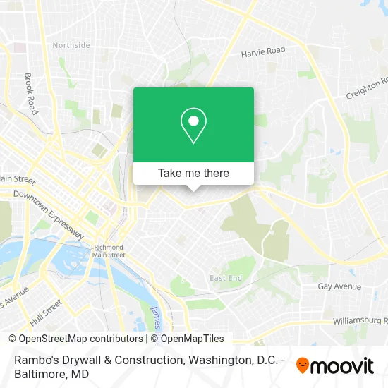 Rambo's Drywall & Construction map