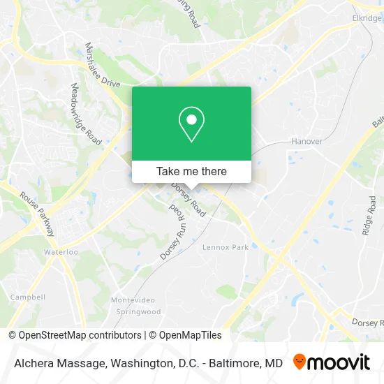 Alchera Massage map