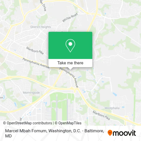 Marcel Mbah Fomum map