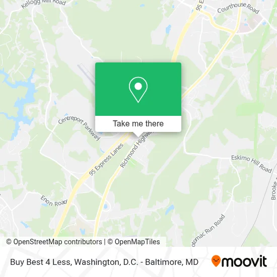 Buy Best 4 Less map