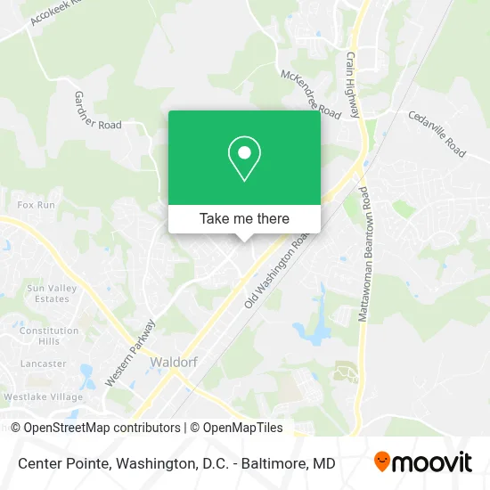 Center Pointe map