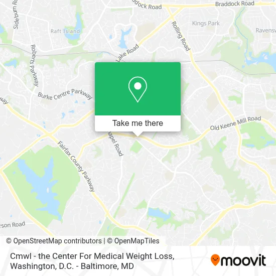 Cmwl - the Center For Medical Weight Loss map