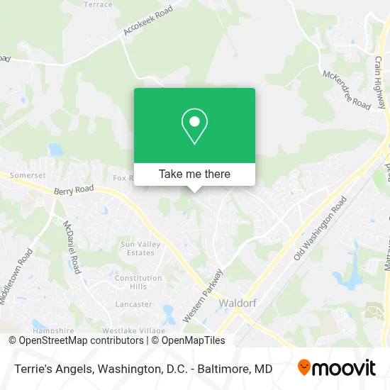 Terrie's Angels map