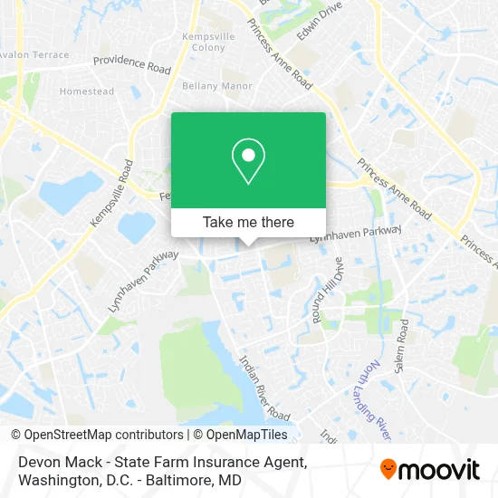 Devon Mack - State Farm Insurance Agent map