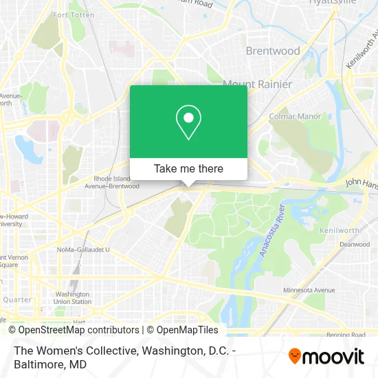 The Women's Collective map