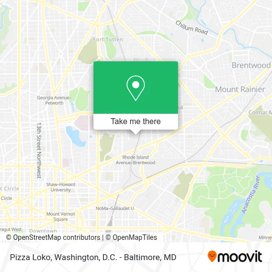 Pizza Loko map