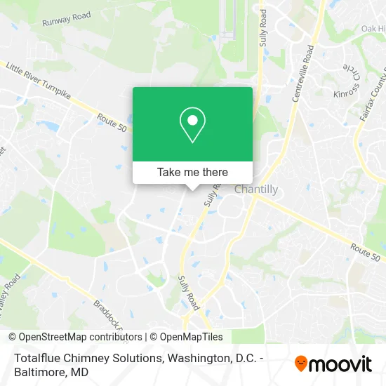 Totalflue Chimney Solutions map
