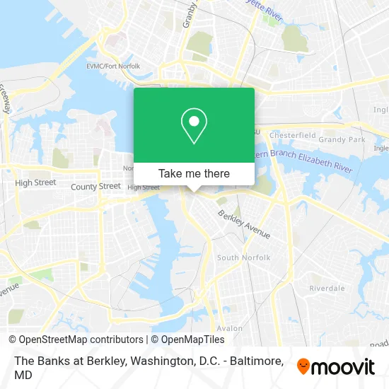 The Banks at Berkley map